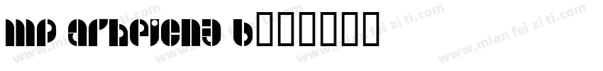 MP ARHeiCn3 B字体转换